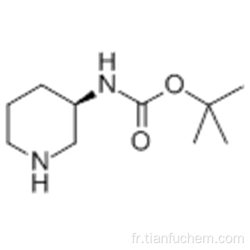 Acide carbamique, ester de N, (3R) -3-pipéridinyle, 1,1-diméthyléthyle CAS 309956-78-3